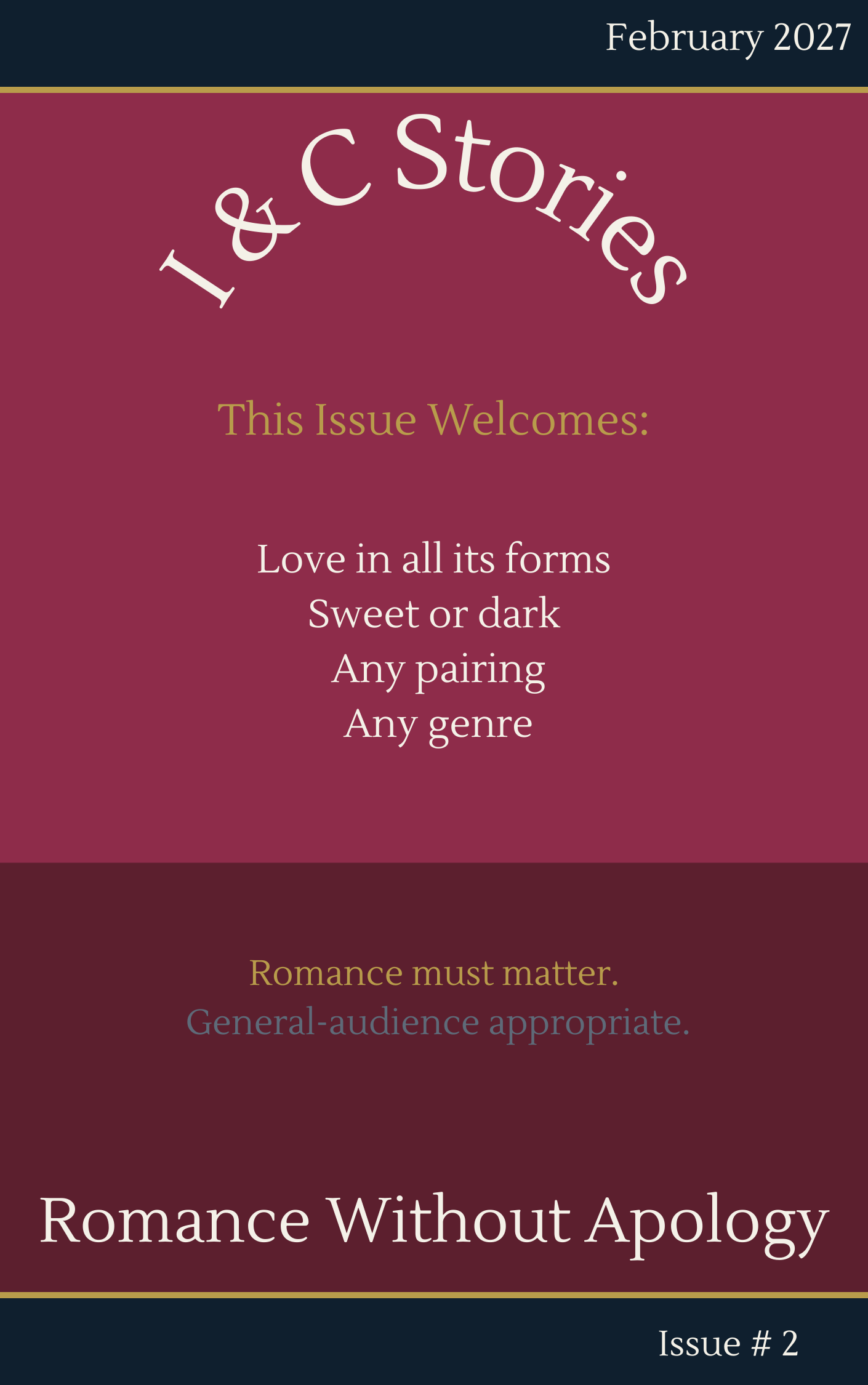 Ink & Consequences Stories — February 2027 cover