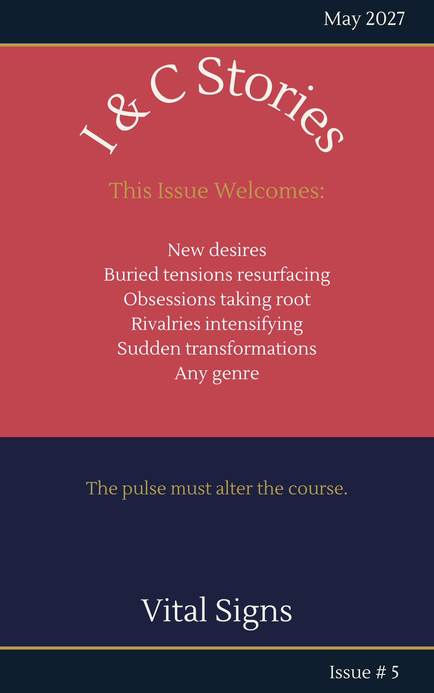 Ink & Consequences Stories — May 2027 cover