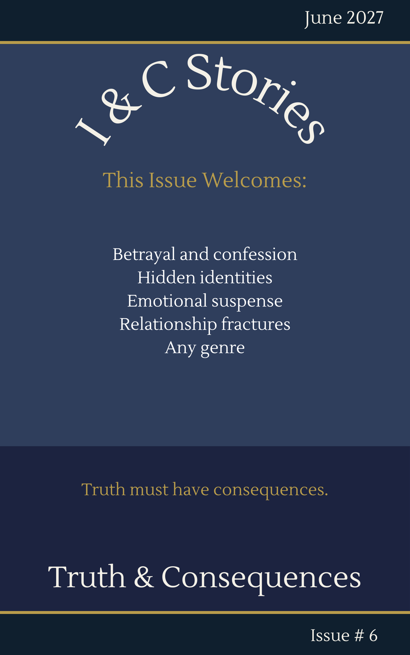 Ink & Consequences Stories — June 2027 cover