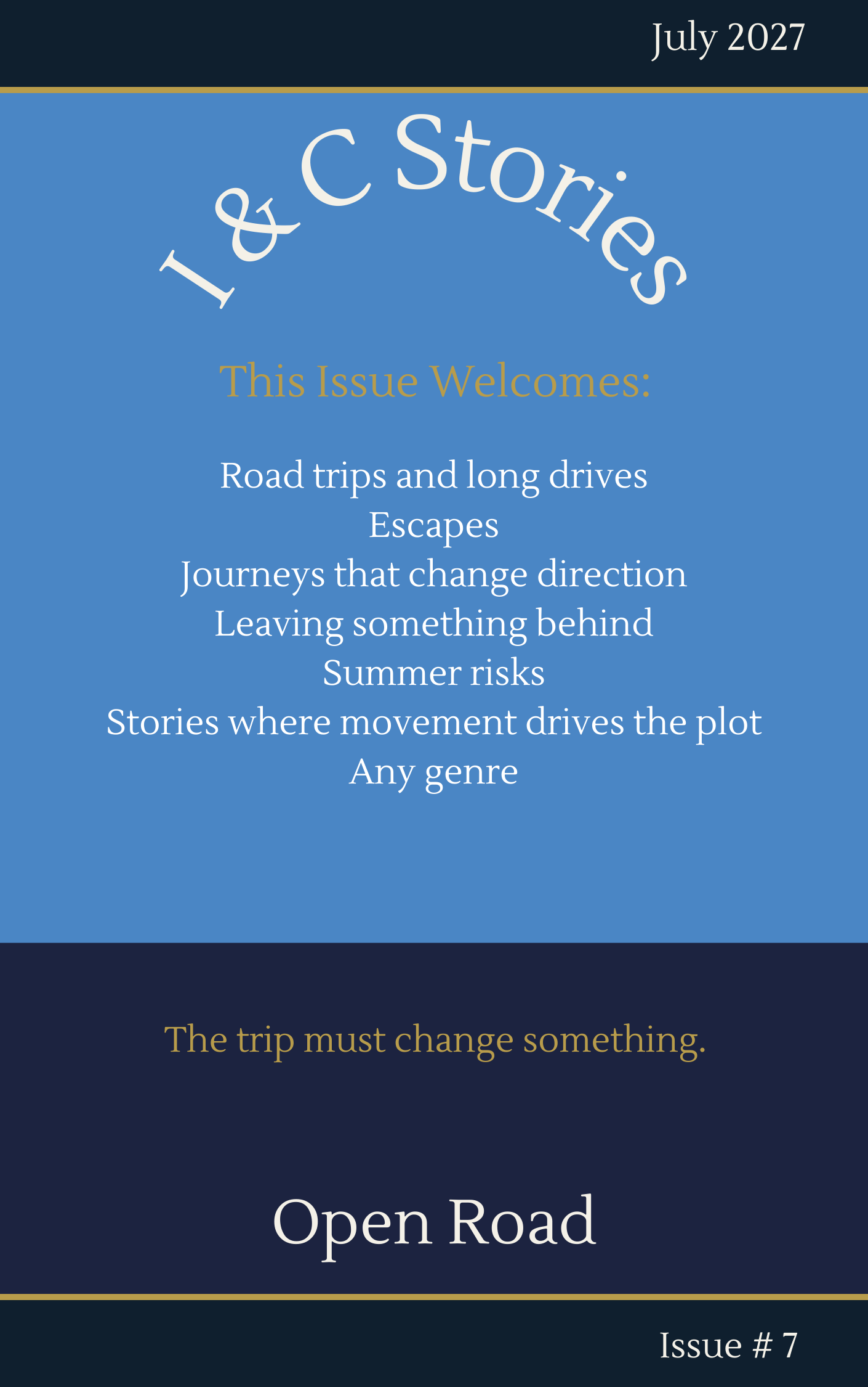 Ink & Consequences Stories — July 2027 cover